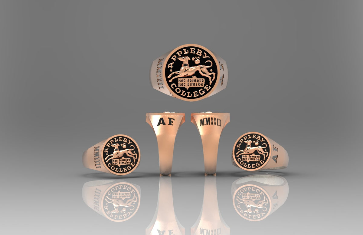 Large Signet Ring – Appleby College Shop - Main Image