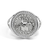 Halo Signet Ring