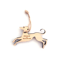 Ornament Blue Dog