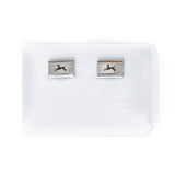 Rectangular Sterling Silver Cuff Links